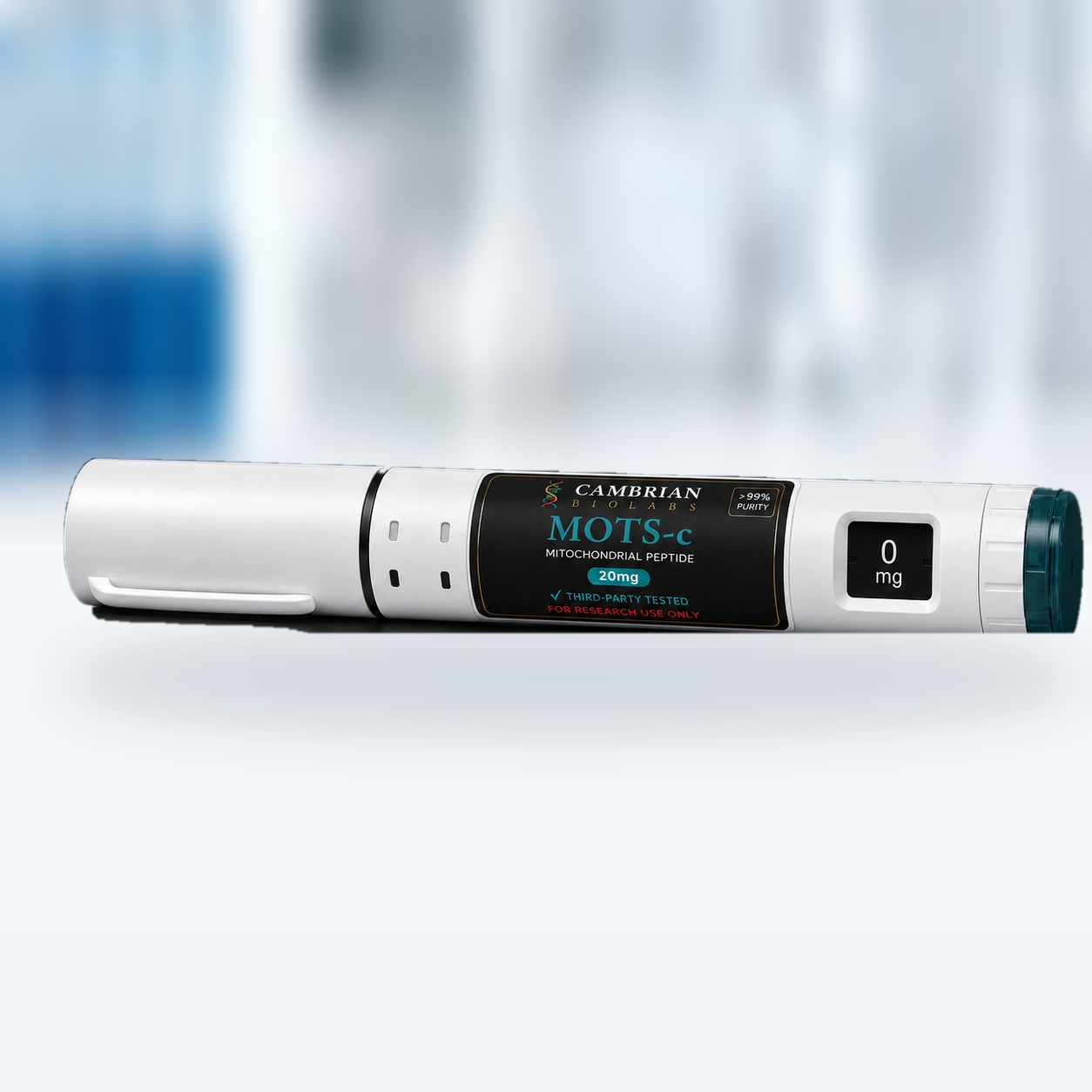 MOTS-c Pen 20mg Cambrian BioLabs Research Pen