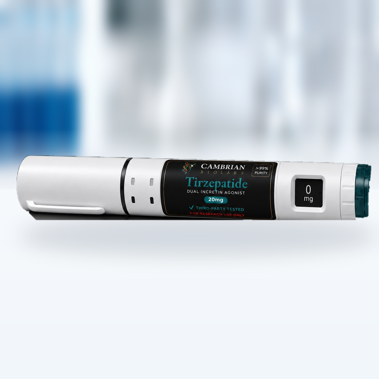 Tirzepatide Pen 20mg Cambrian BioLabs Research Pen